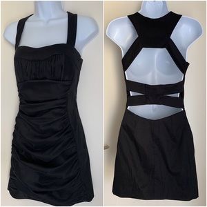 Jessica McClintock Little Black Dress LBD 4P